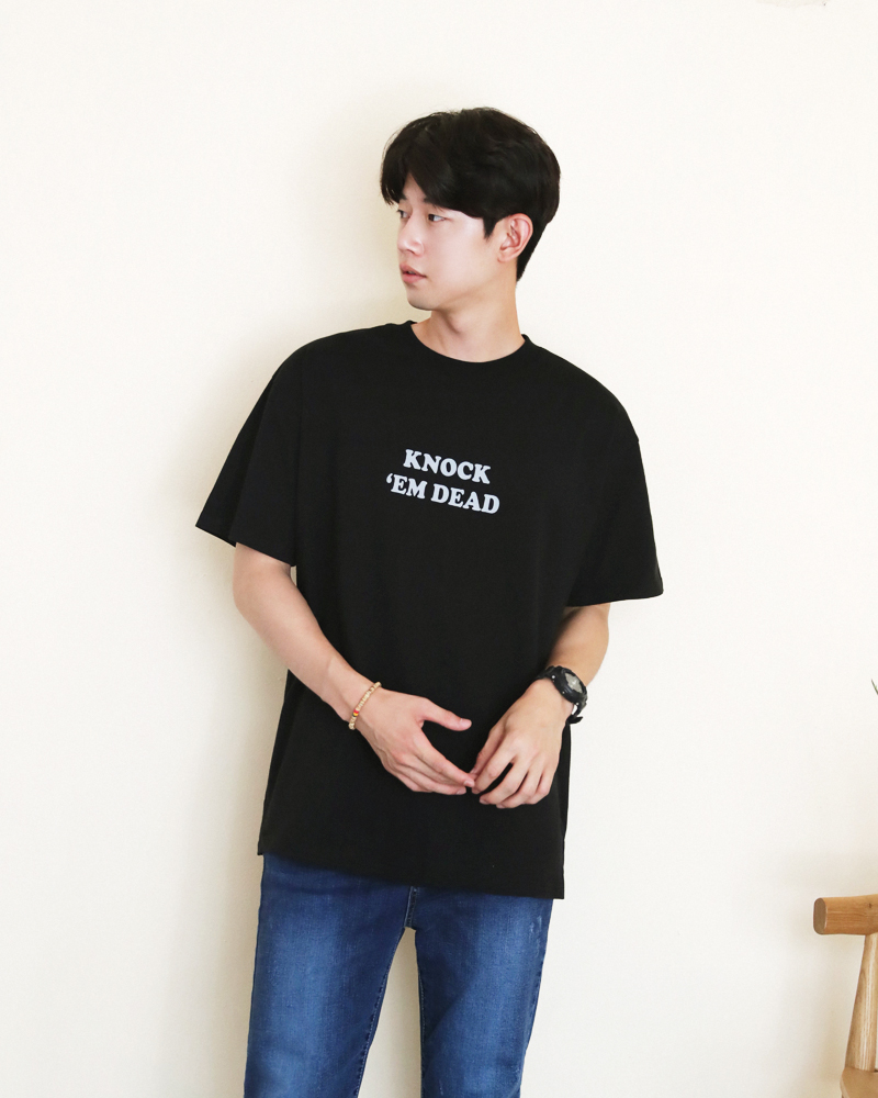 KNOCK ’EM DEADプリントTシャツ・全3色 | 詳細画像16