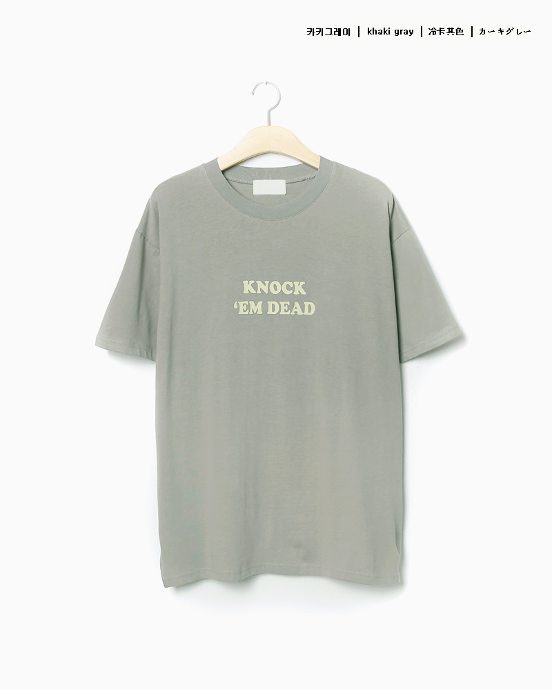 KNOCK ’EM DEADプリントTシャツ・全3色 | 詳細画像21