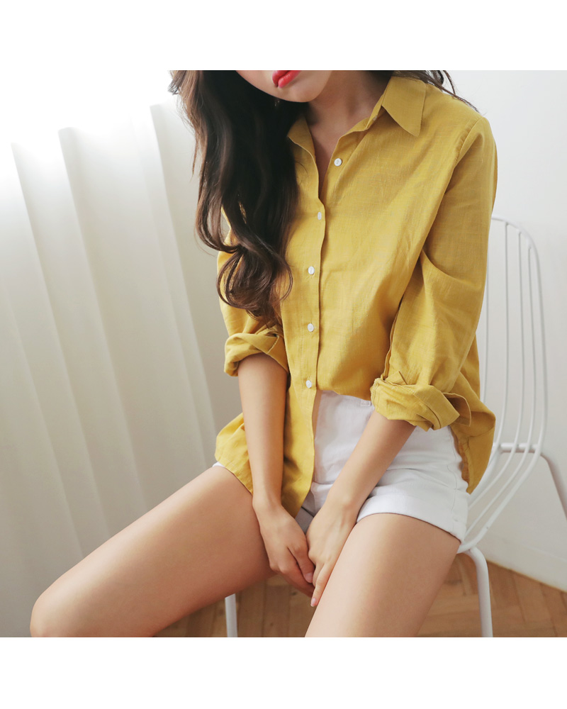 ロングカフスオーバーサイズシャツ・全6色 | DHOLIC | 詳細画像13