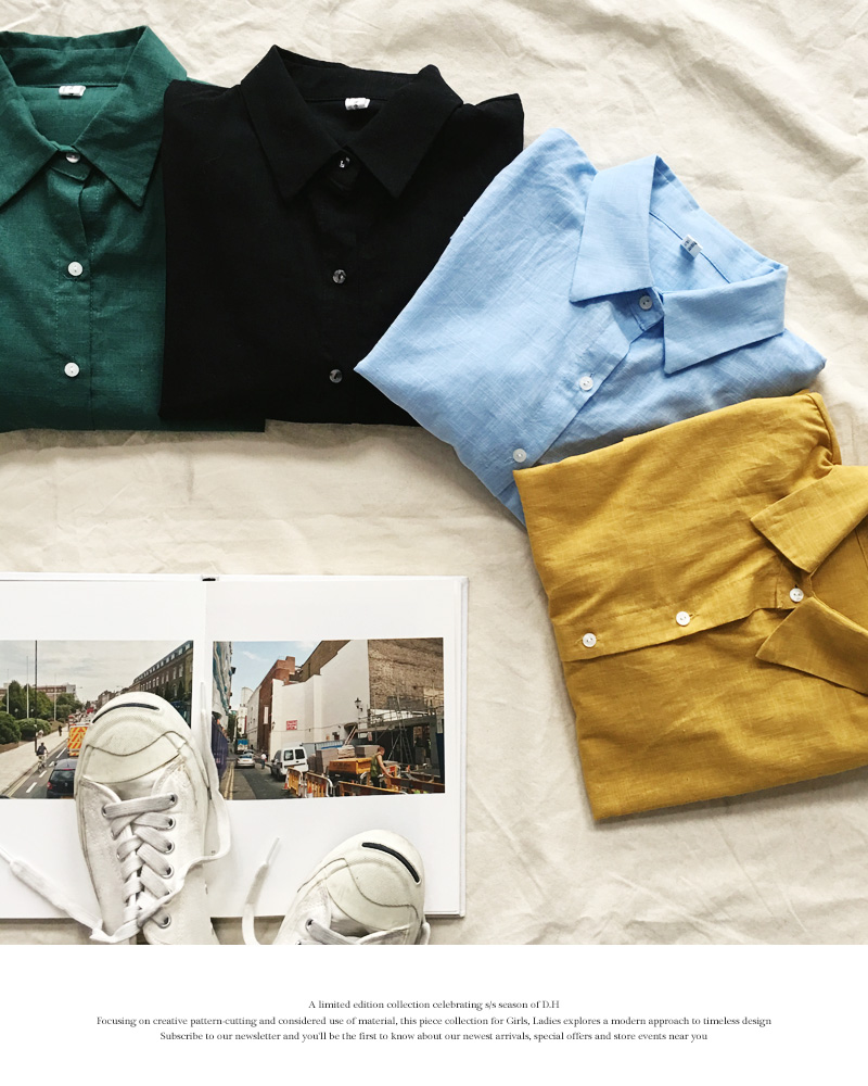 ロングカフスオーバーサイズシャツ・全6色 | DHOLIC | 詳細画像18