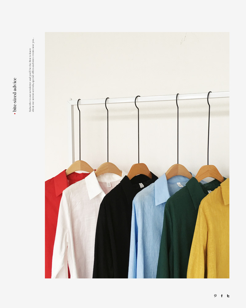 ロングカフスオーバーサイズシャツ・全6色 | DHOLIC | 詳細画像23