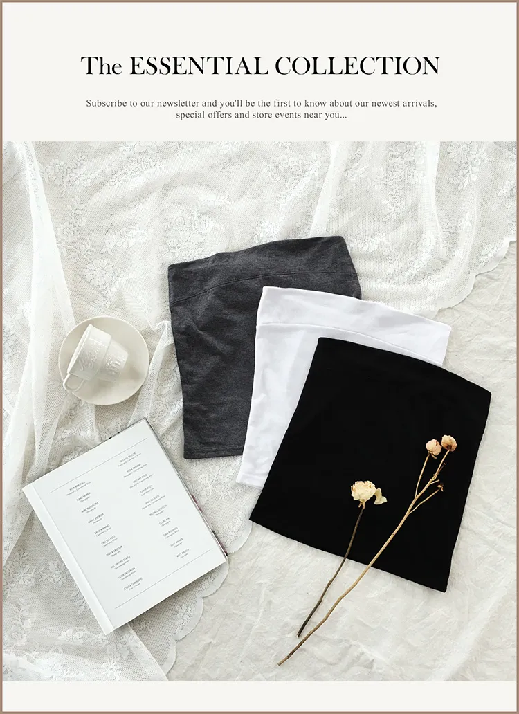 スリムフィットインナーチューブトップ・全3色 | DHOLIC | 詳細画像1