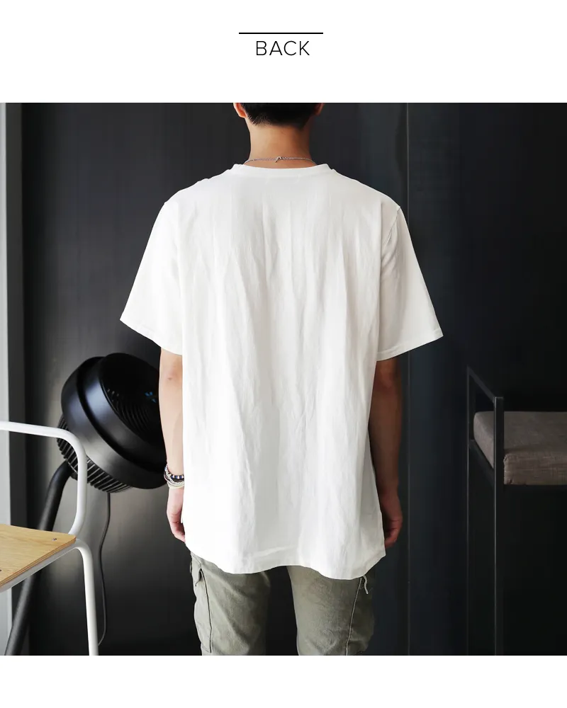 リネンアンバランスヘムワンポケットTシャツ・全3色 | 詳細画像13