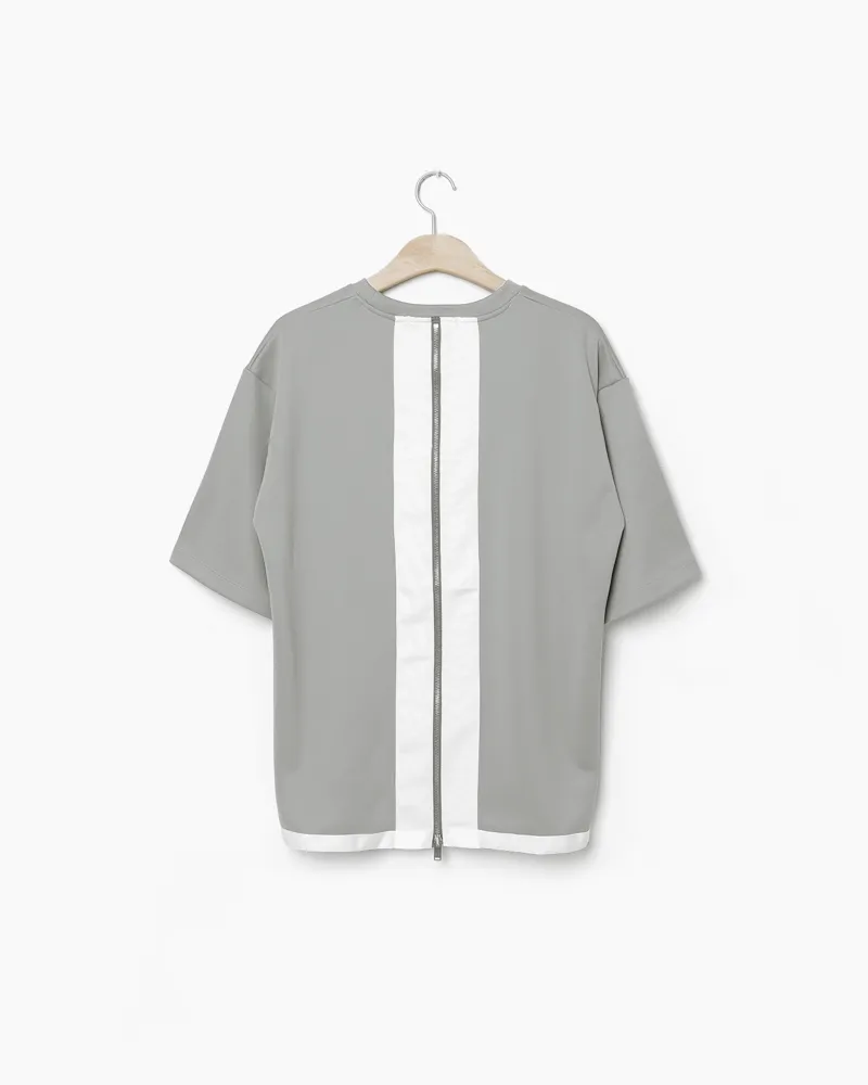 バックジップラインハーフスリーブTシャツ・全3色 | 詳細画像16
