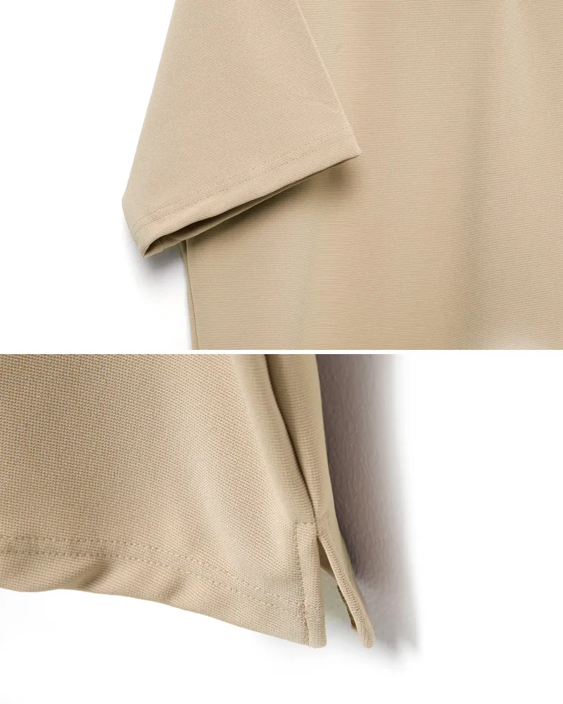 サイドスリットオープンカラー半袖Tシャツ・全3色 | 詳細画像30