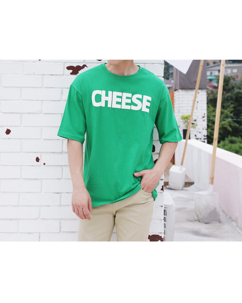 CHEESEプリントハーフスリーブTシャツ・全2色 | 詳細画像32