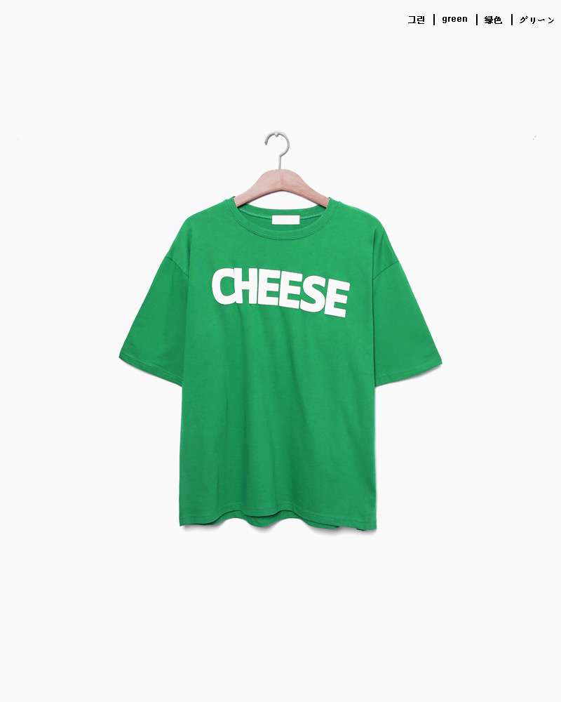 CHEESEプリントハーフスリーブTシャツ・全2色 | 詳細画像37