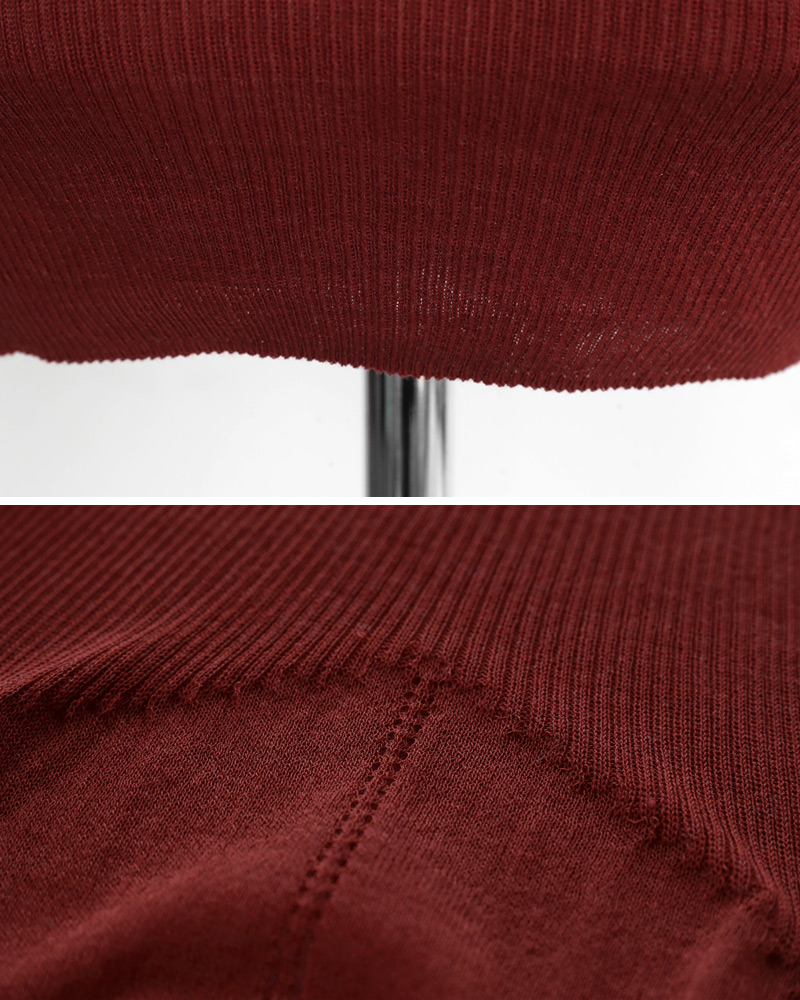 シースルーパネルスリムニットTシャツ・全6色 | DHOLIC | 詳細画像30