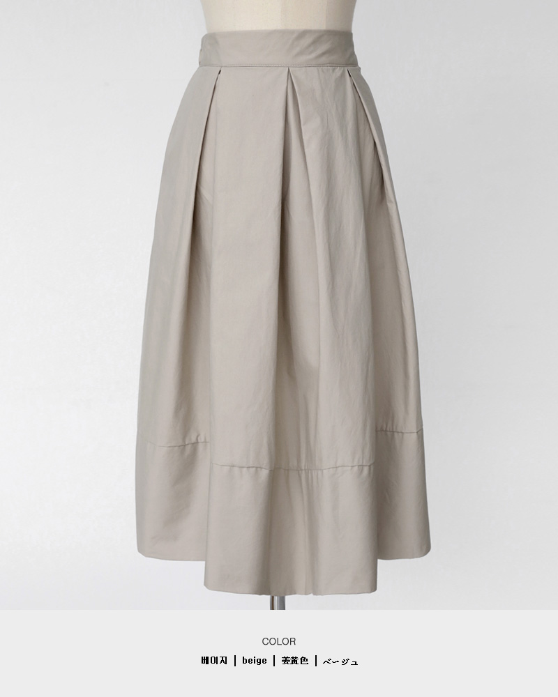 タックフレアミモレ丈スカート・全3色 | DHOLIC PLUS | 詳細画像12