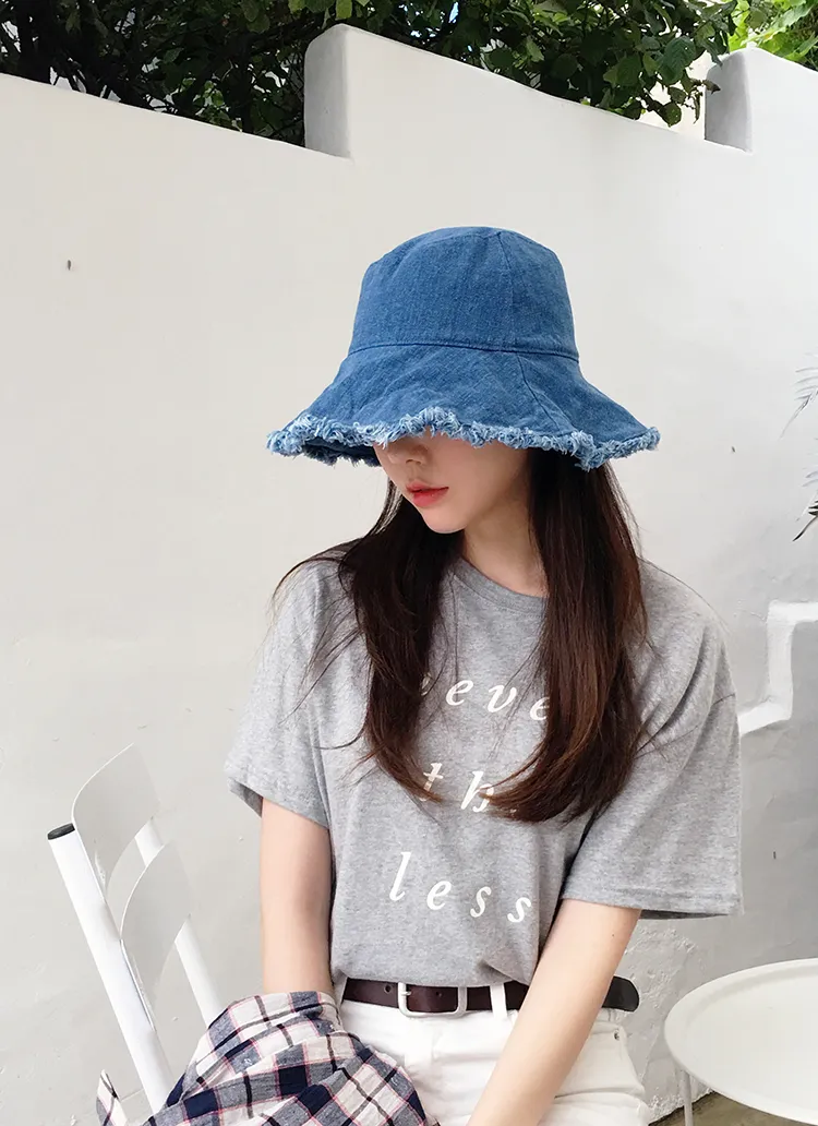 フリンジブリムワイヤーバケットハット・全4色 | DHOLIC | 詳細画像1