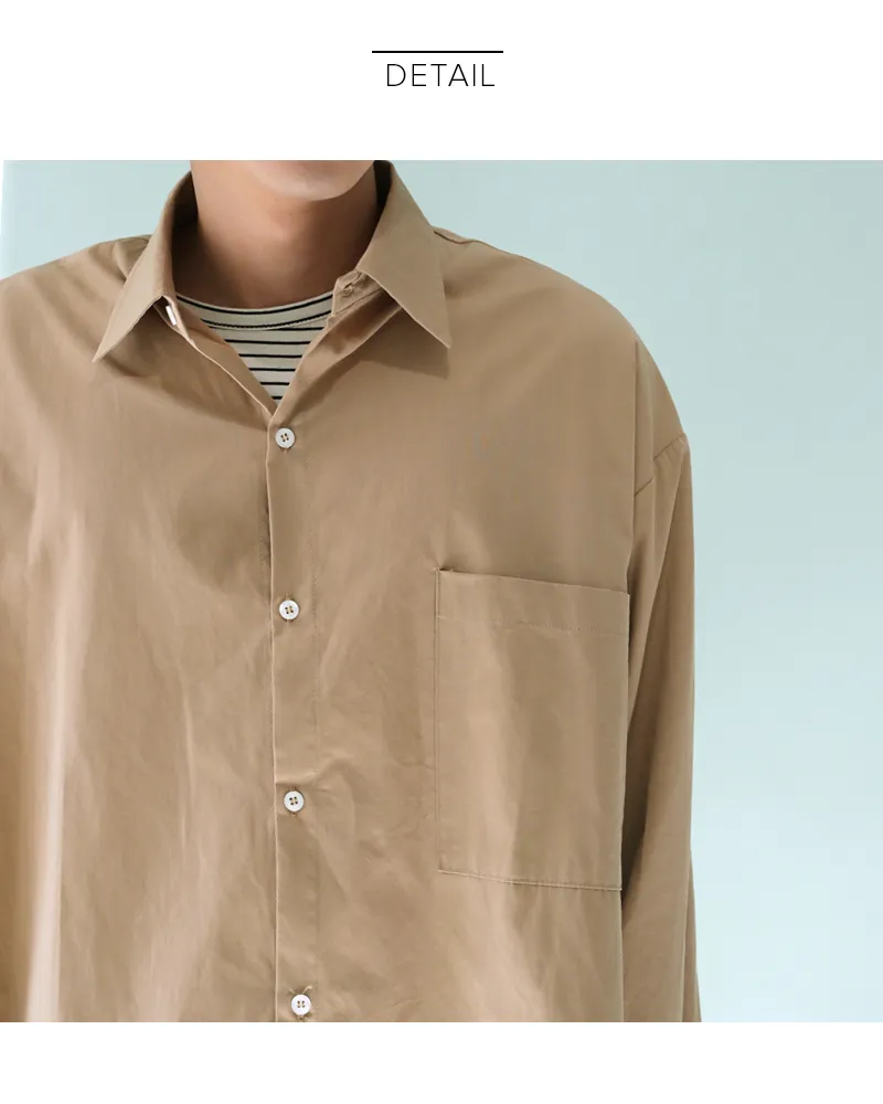 ボクシーフィットワンビッグポケットシャツ・全4色 | 詳細画像21