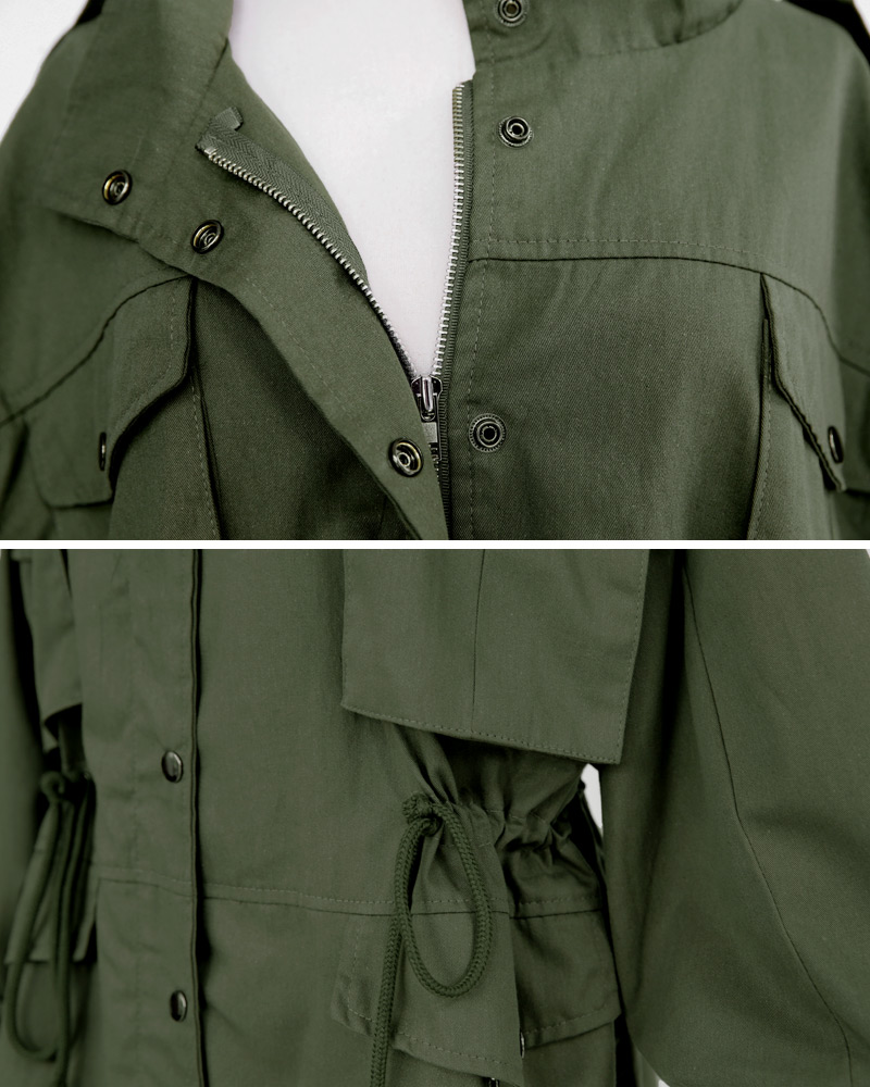 ワイドスリーブミリタリージャケット・全2色 | DHOLIC | 詳細画像48