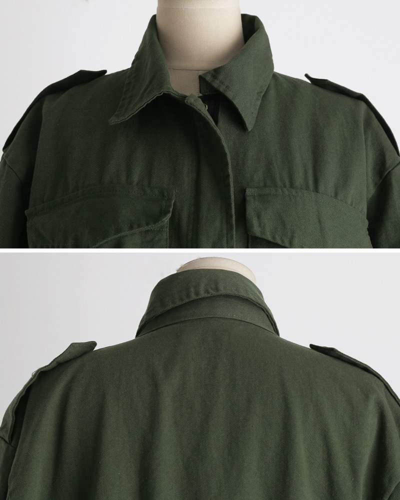 オーバーフィットポケットミリタリージャケット・全2色 | DHOLIC | 詳細画像28