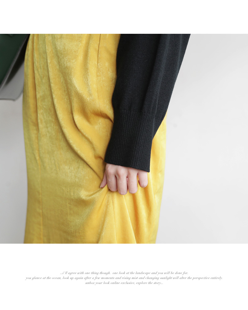 サイドゴムフレアロングスカート・全3色 | DHOLIC | 詳細画像5