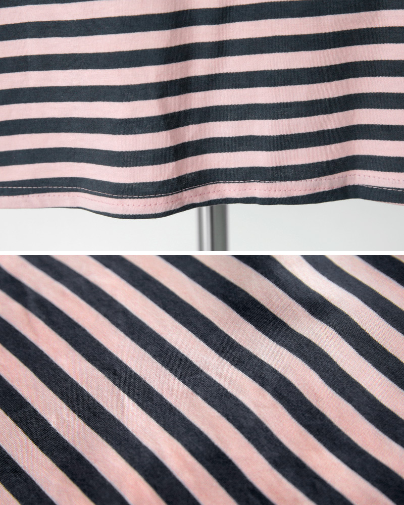 コントラストカラーボーダーTシャツ・全4色 | DHOLIC | 詳細画像29