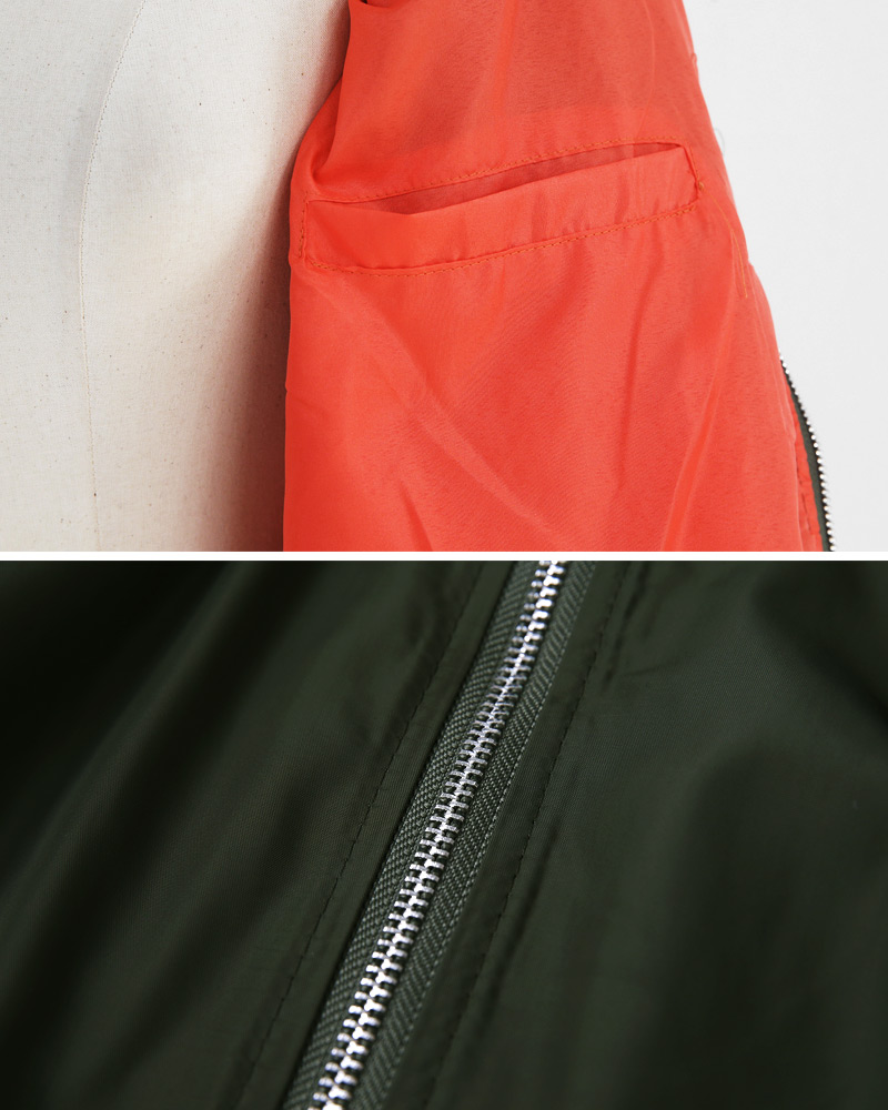 フード付きMA-1ジャケット・全2色 | DHOLIC | 詳細画像32