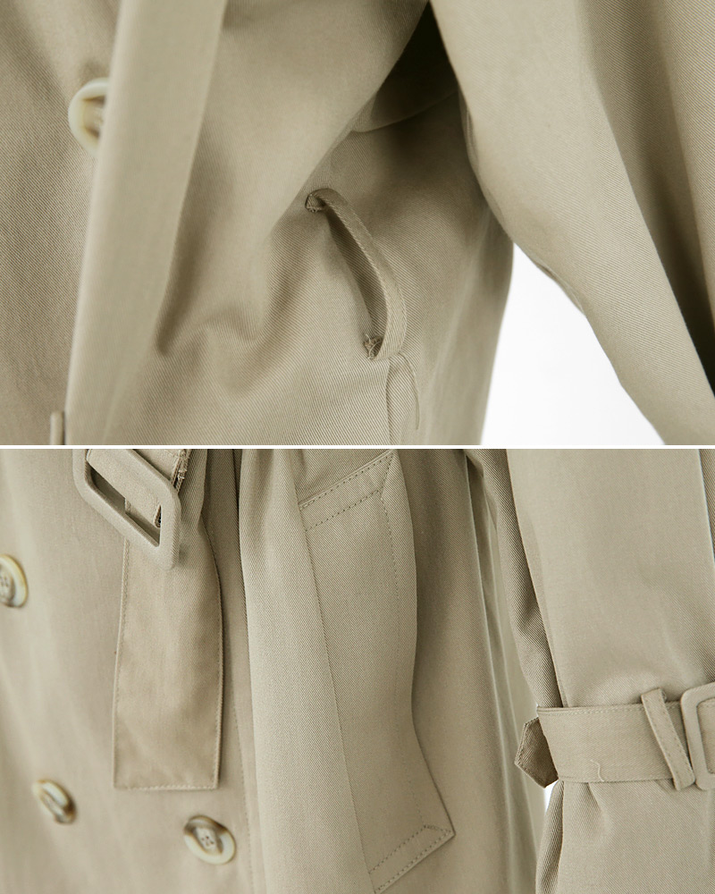 ベルトSETオーバーサイズダブルボタントレンチコート・全2色 | DHOLIC | 詳細画像26