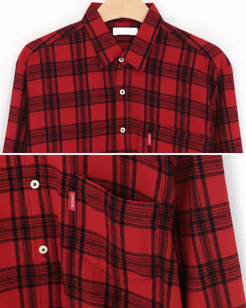 レッドタグワンポケットチェックシャツ・全4色 | 詳細画像17
