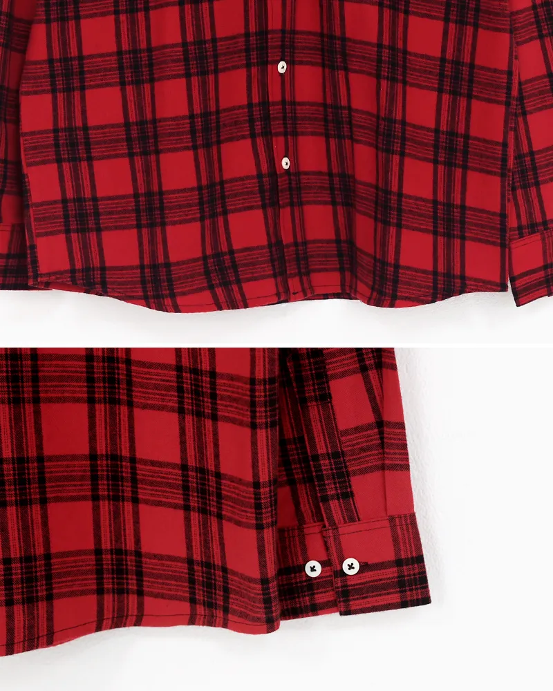 レッドタグワンポケットチェックシャツ・全4色 | 詳細画像18