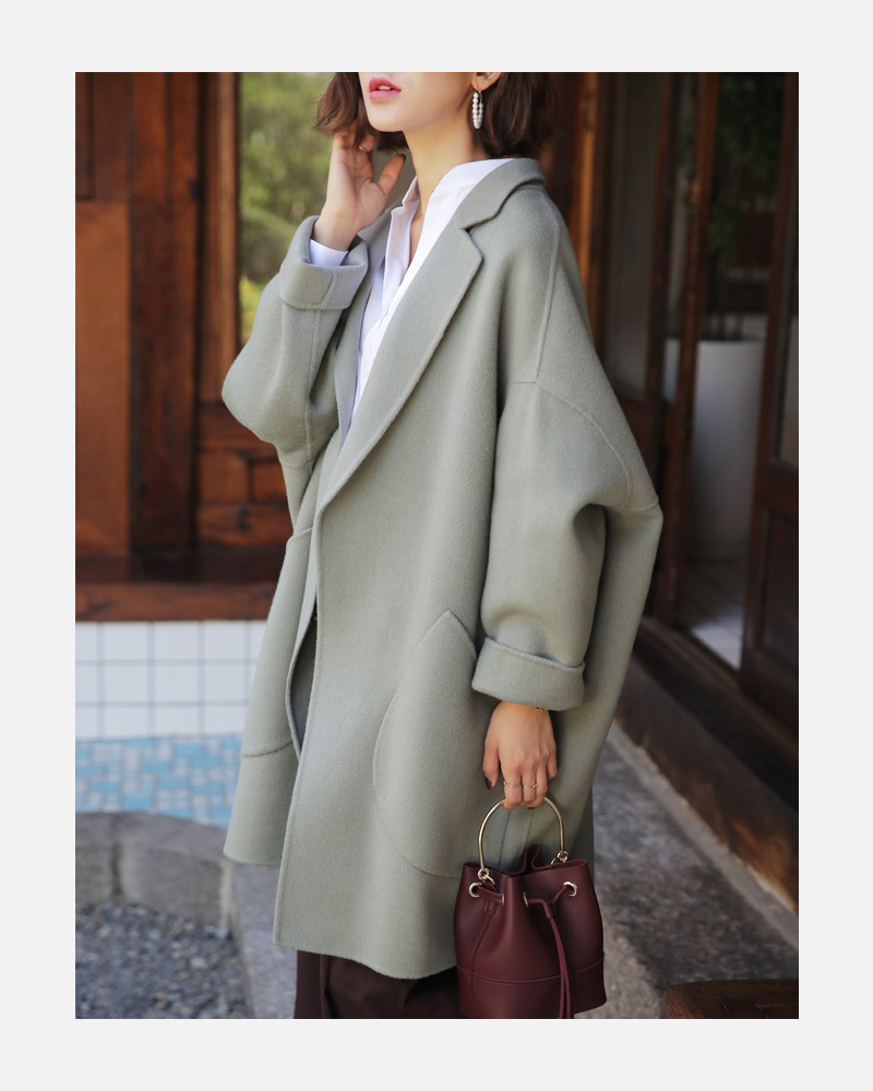 スタンドカラーオーバーサイズシャツ・全4色 | DHOLIC PLUS | 詳細画像17