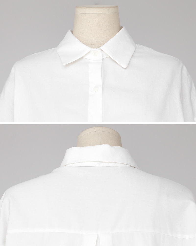 2TYPEワイドスリーブコットンシャツ・全4色 | DHOLIC PLUS | 詳細画像28
