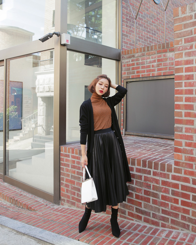 グリッタータートルネックTシャツ・全5色 | DHOLIC PLUS | 詳細画像16