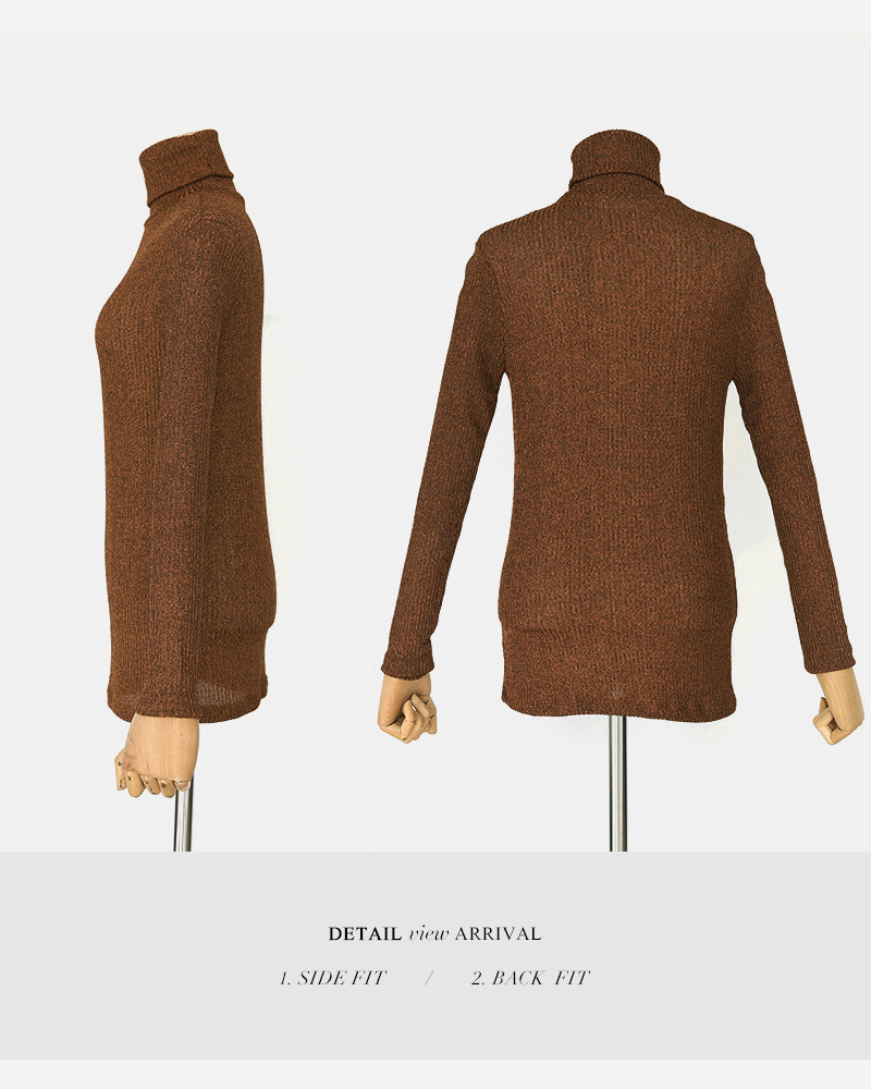 グリッタータートルネックTシャツ・全5色 | DHOLIC PLUS | 詳細画像38