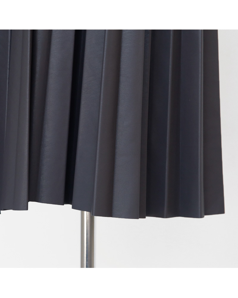 レザー調ウエストゴムプリーツスカート・全3色 | DHOLIC PLUS | 詳細画像31