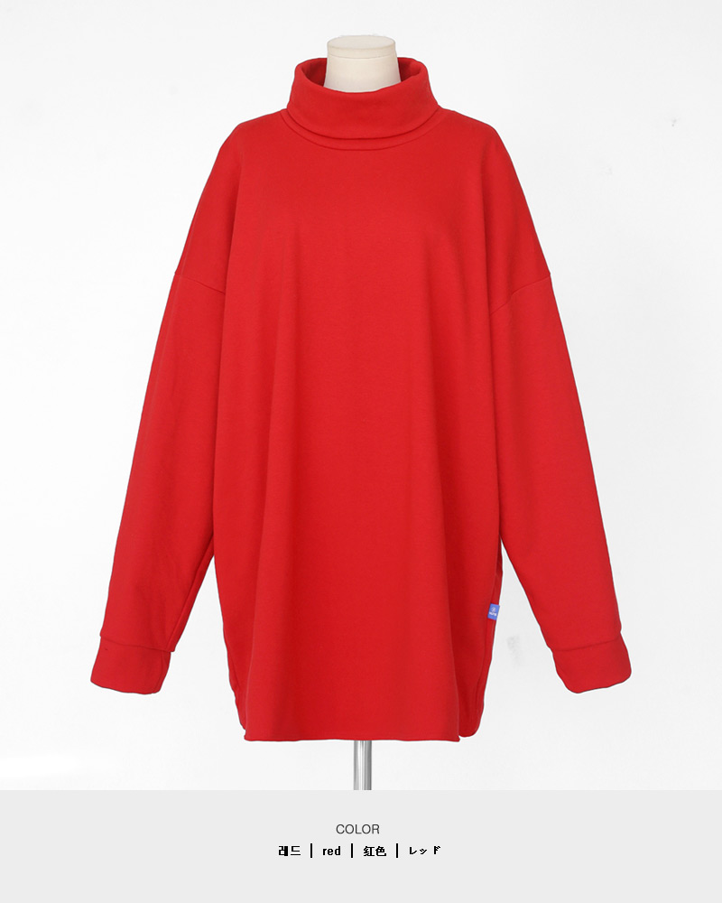 オーバーフィットタートルネックTシャツ・全4色 | DHOLIC | 詳細画像21