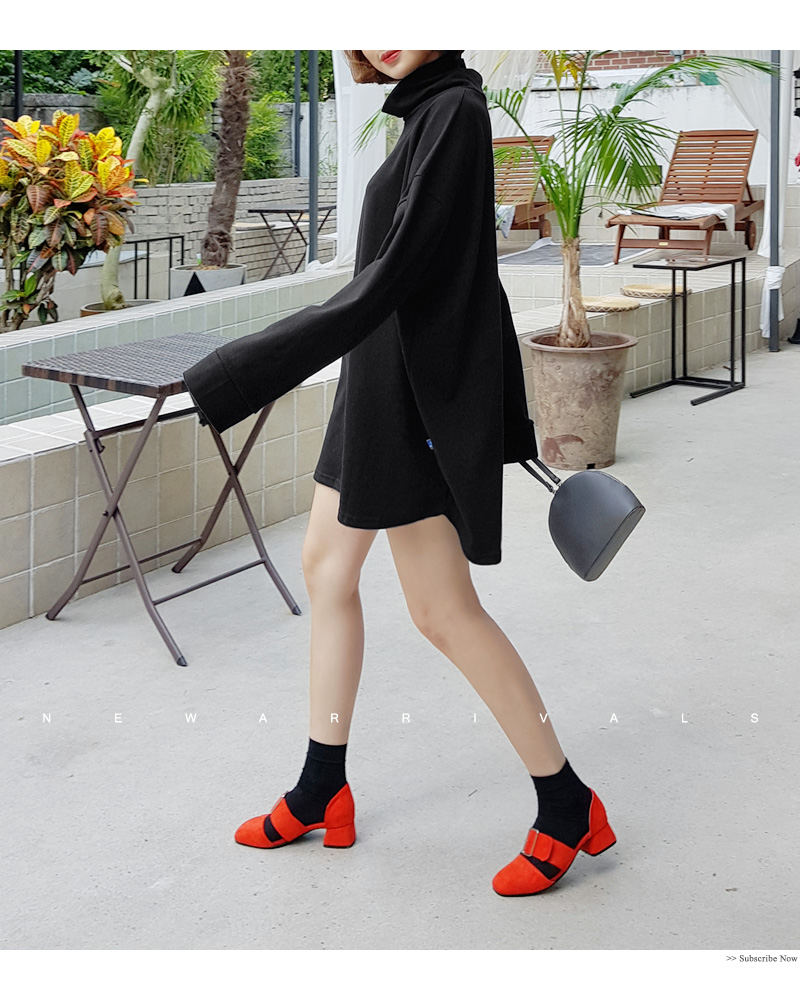 オーバーフィットタートルネックTシャツ・全4色 | DHOLIC | 詳細画像8