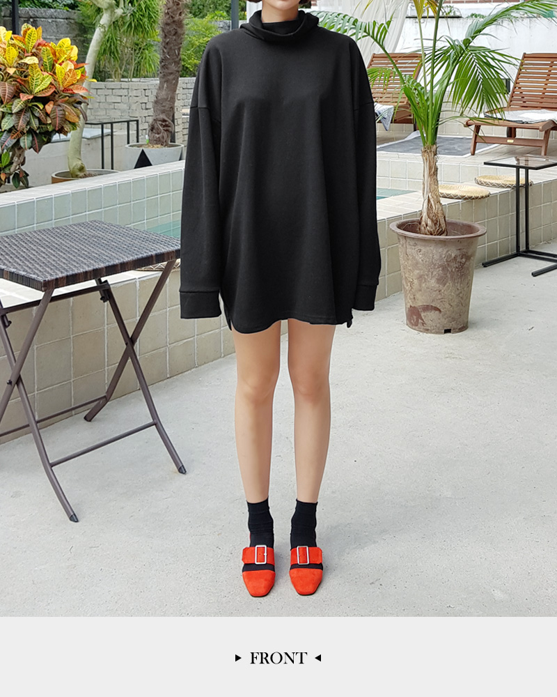 オーバーフィットタートルネックTシャツ・全4色 | DHOLIC | 詳細画像15