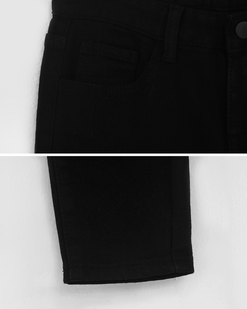 ブラックスリムストレートパンツ・全1色 | DHOLIC | 詳細画像47