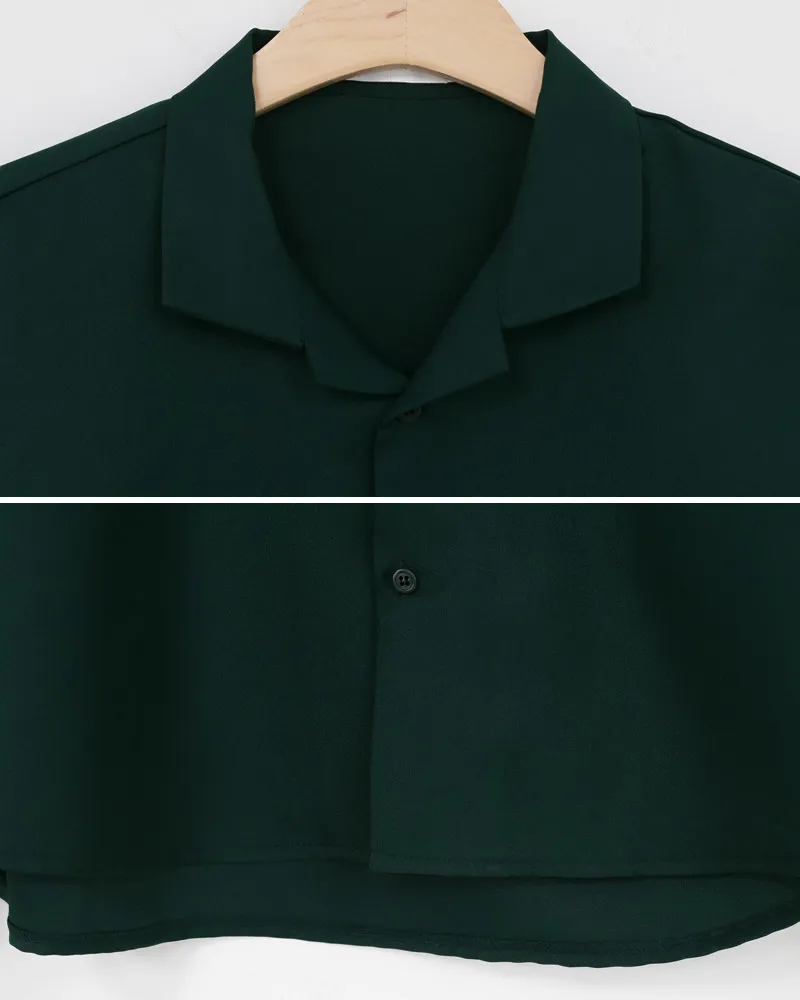 2TYPEポケットレスオープンカラーシャツ・全9色 | 詳細画像23