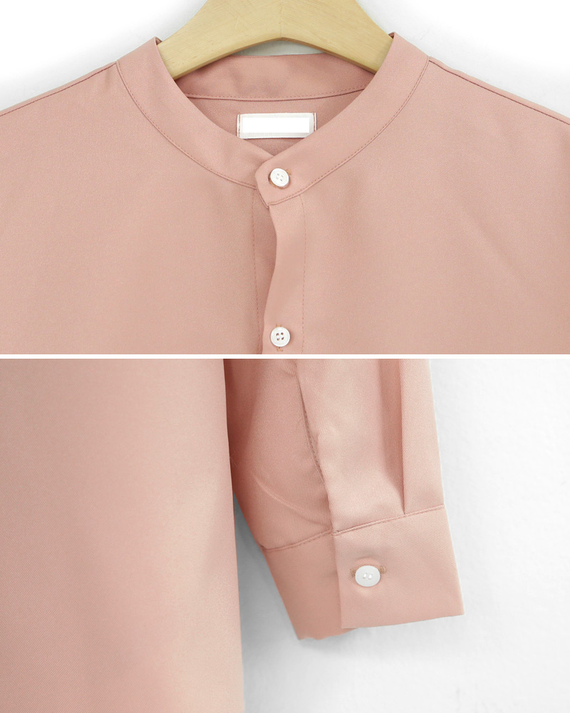 2TYPEアンバランスヘムバンドカラーシャツ・全9色 | 詳細画像29
