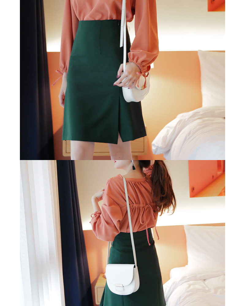 サイドスリットAラインスカート・全3色 | DHOLIC | 詳細画像5