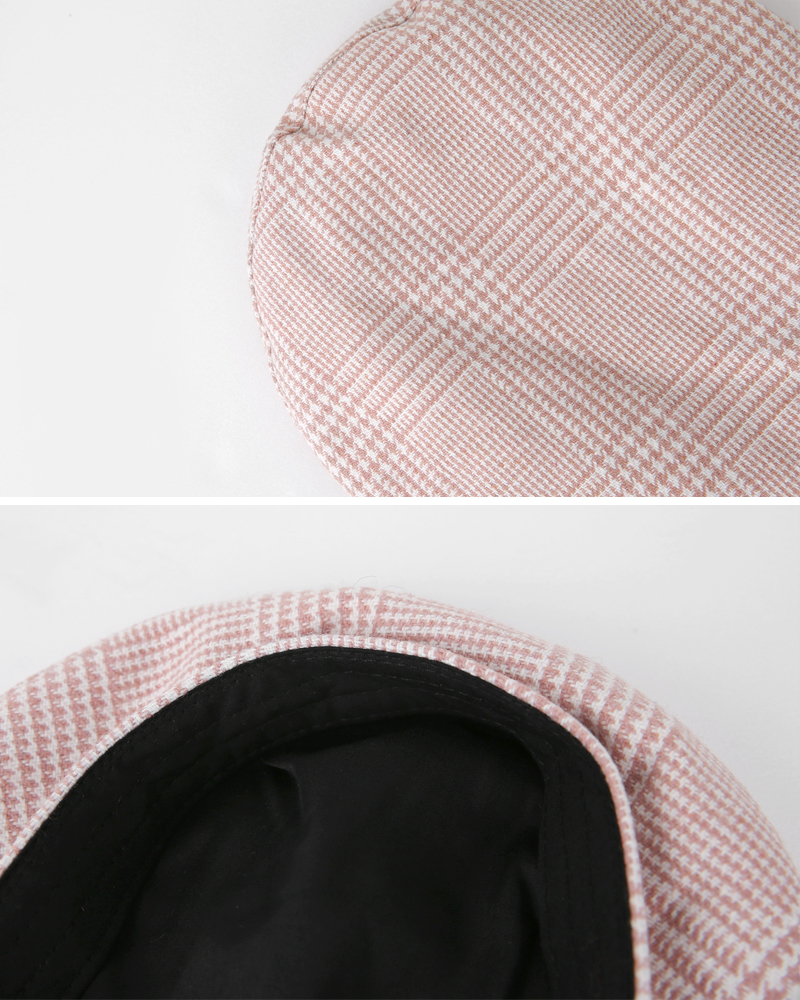 グレンチェックベレー帽・全4色 | DHOLIC | 詳細画像16