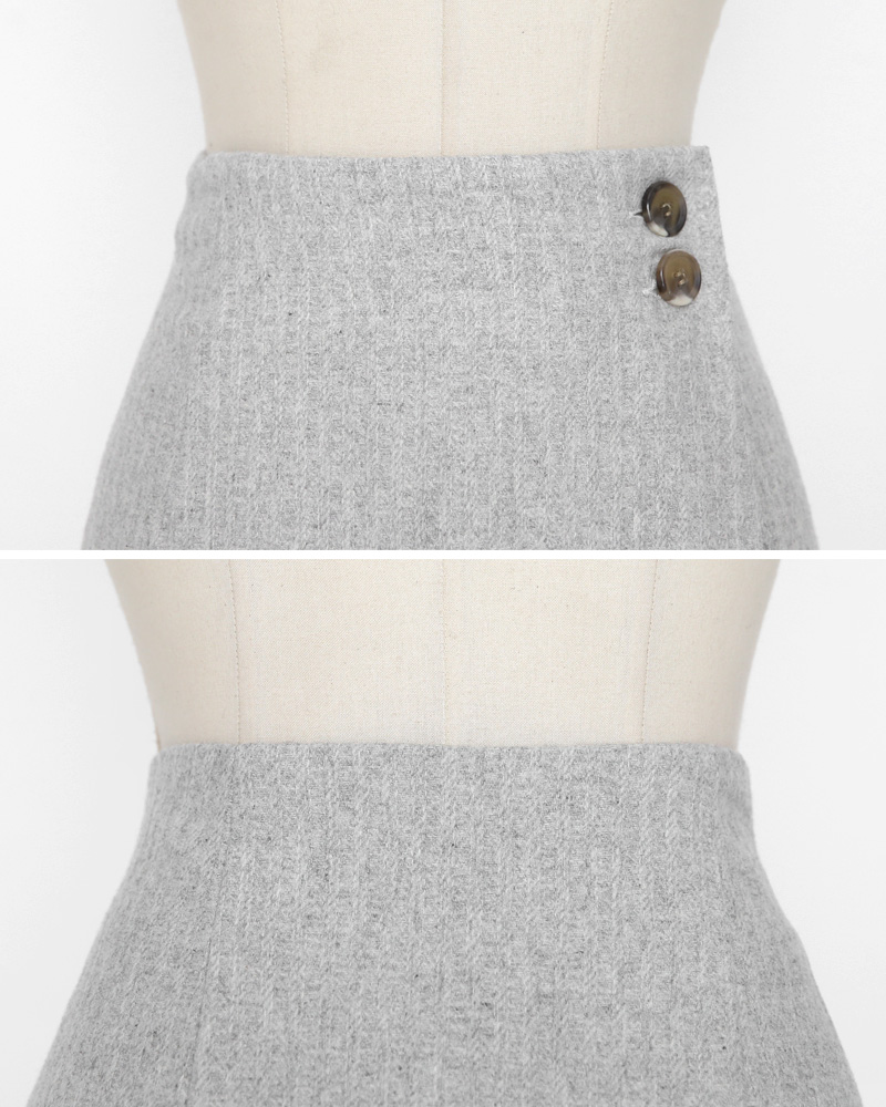 ツーボタンラップミモレ丈スカート・全2色 | DHOLIC PLUS | 詳細画像22