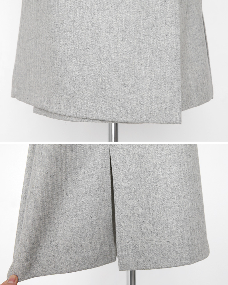 ツーボタンラップミモレ丈スカート・全2色 | DHOLIC PLUS | 詳細画像23