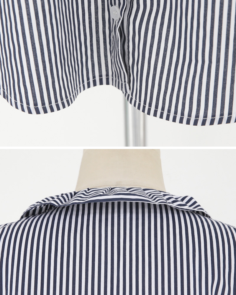 2TYPEネックストラップコットンシャツ・全2色 | DHOLIC | 詳細画像38