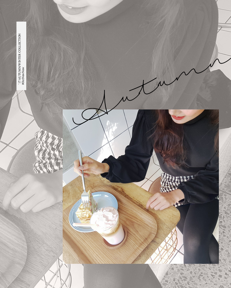 <font color=red><b>雑誌掲載商品○</b></font>ハーフネックパフスリーブTシャツ・全3色 | DHOLIC | 詳細画像8