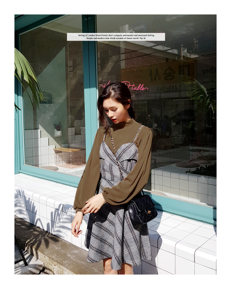 <font color=red><b>雑誌掲載商品○</b></font>ハーフネックパフスリーブTシャツ・全3色 | DHOLIC | 詳細画像38