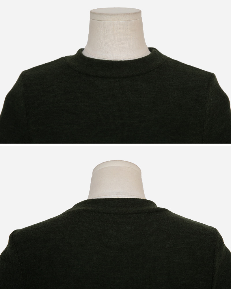 スリムフィットハーフネックTシャツ・全4色 | DHOLIC | 詳細画像22