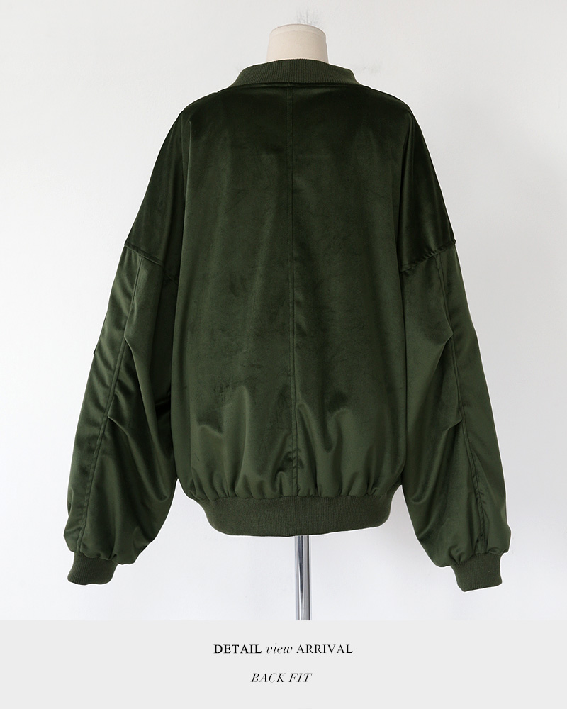 リングポイントベロアMA-1ジャケット・全2色 | DHOLIC | 詳細画像43