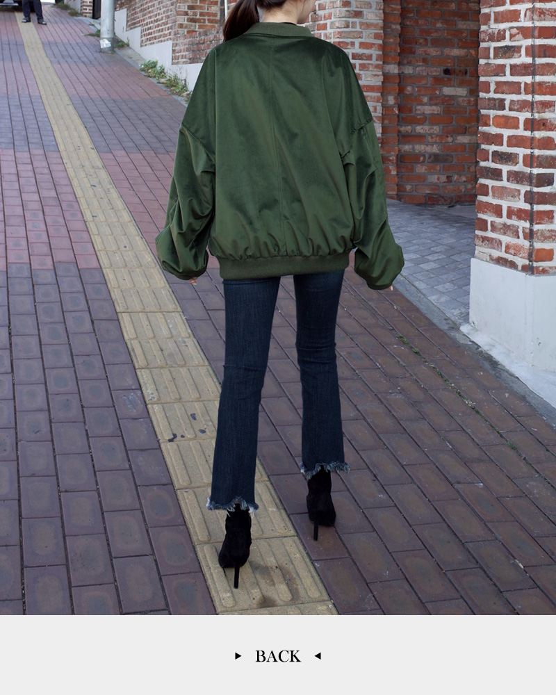 リングポイントベロアMA-1ジャケット・全2色 | DHOLIC | 詳細画像40