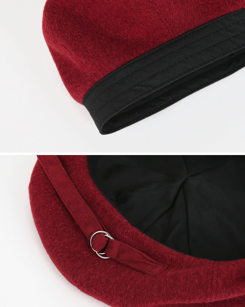 2TYPEバックルストラップベレー帽・全3色 | DHOLIC | 詳細画像15