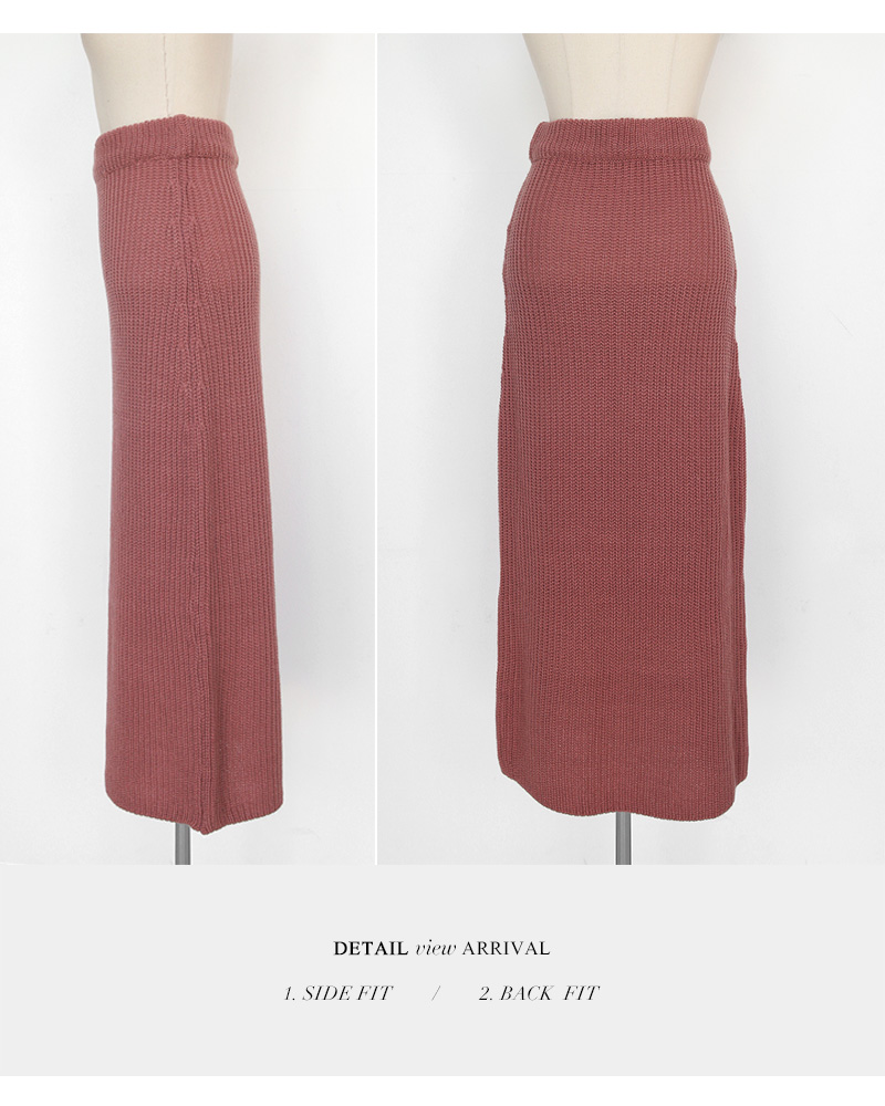 ウエストゴムアクリルニットスカート・全2色 | DHOLIC | 詳細画像23
