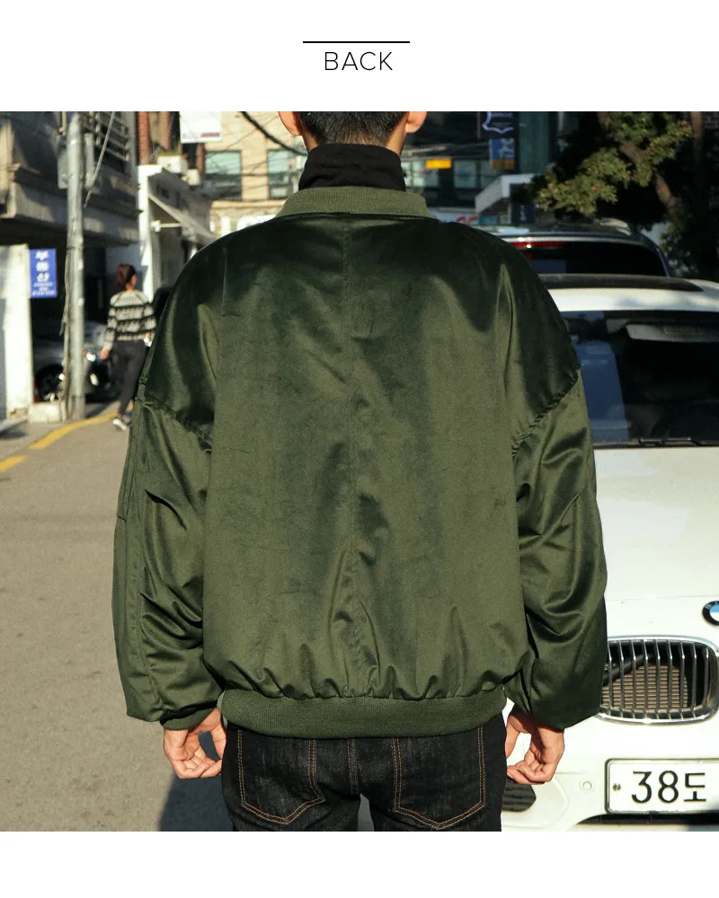 リングポイントベロアMA-1ジャケット・全2色 | 詳細画像20