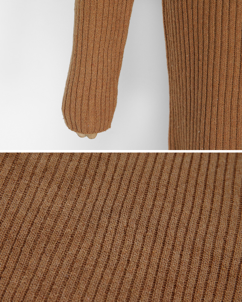 ベルトSETラグランリブニットワンピース・全2色 | DHOLIC | 詳細画像29