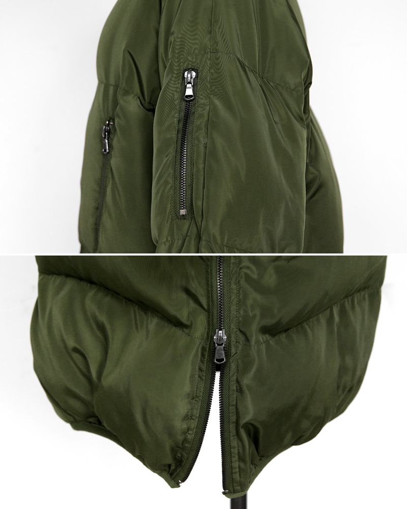 ハイネックロング中綿ジャケット・全2色 | DHOLIC | 詳細画像32