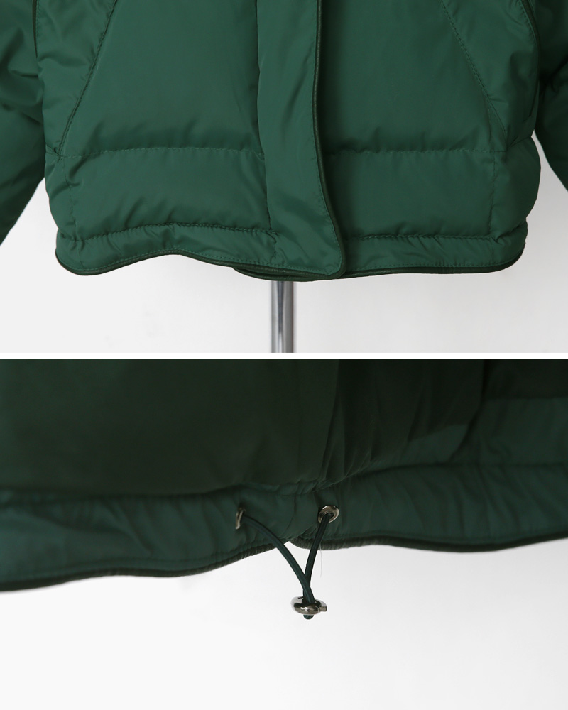 ノーカラージップアップ中綿ジャケット・全3色 | DHOLIC | 詳細画像38